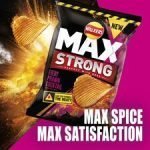 Walkers Max Fiery Prawn Cocktail Crisps 140G - Image 2