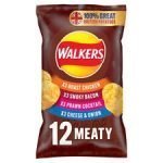 Walkers Meaty Variety Crisps 12X25g - Image 2