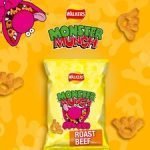 Walkers Monster Munch Mega Roast Beef Snack 40G - Image 4