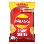 Walkers Ready Salted Crisps 45G