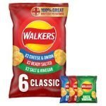 Walkers Variety Crisps 6X25g