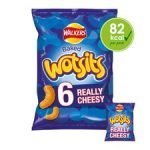 Walkers Wotsits Cheese Snacks 6X16.5G