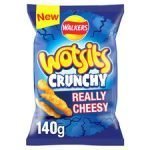 Walkers Wotsits Crunchy Cheese Snacks 140G