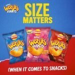 Walkers Wotsits Giants Cheese Snacks 130G - Image 2