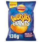 Walkers Wotsits Giants Cheese Snacks 130G