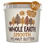 Whole Earth Smooth Peanut Butter 1Kg