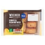 Wicked Kitchen 8 Maple And Pecan Nut Bites