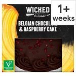 Wicked Kitchen Belgian Chocolate & Raspberry Cake